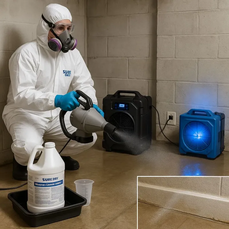 Sanitization and Odor Removal process in Harvey, IL