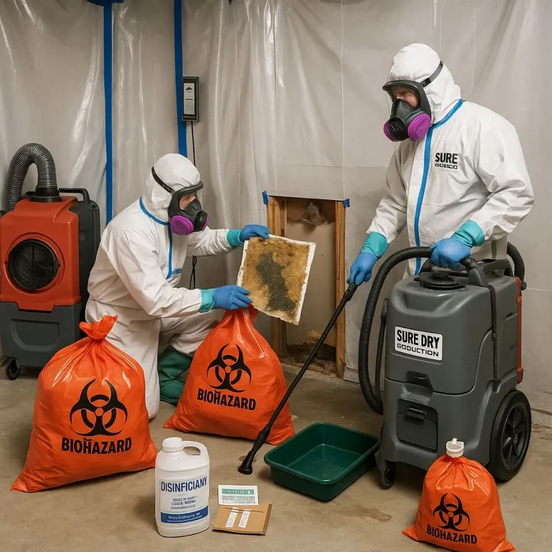 Contaminated Water Handling Protocols process in Harvey, IL