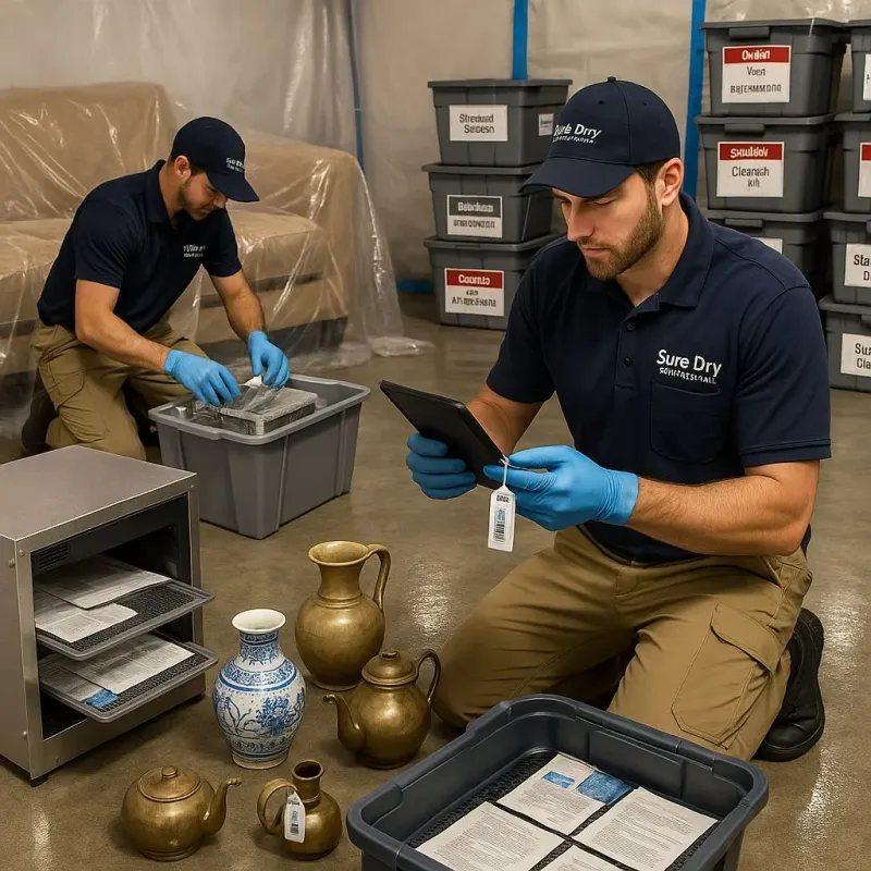 Content Protection and Restoration process in Harvey, IL